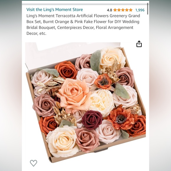 Ling’s Moment Terracotta Floral Runners (x2) and Artificial Terracotta Box Set - Picture 6 of 6